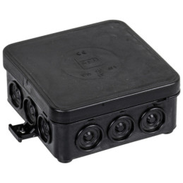 Cutie ermetică pentru montare aparentă 90x43x40mm E10 IP55 gri 400V EPN